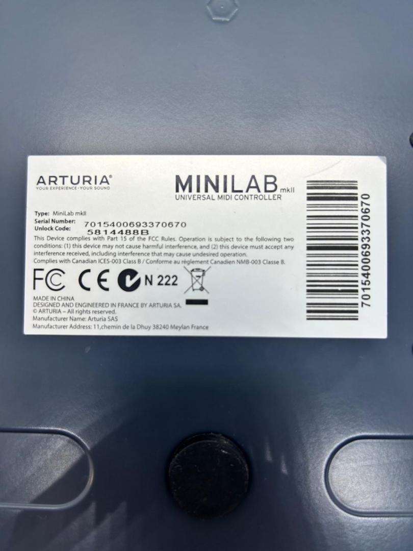 Controller Midi cu claviatura Arturia Minilab MKII image 4