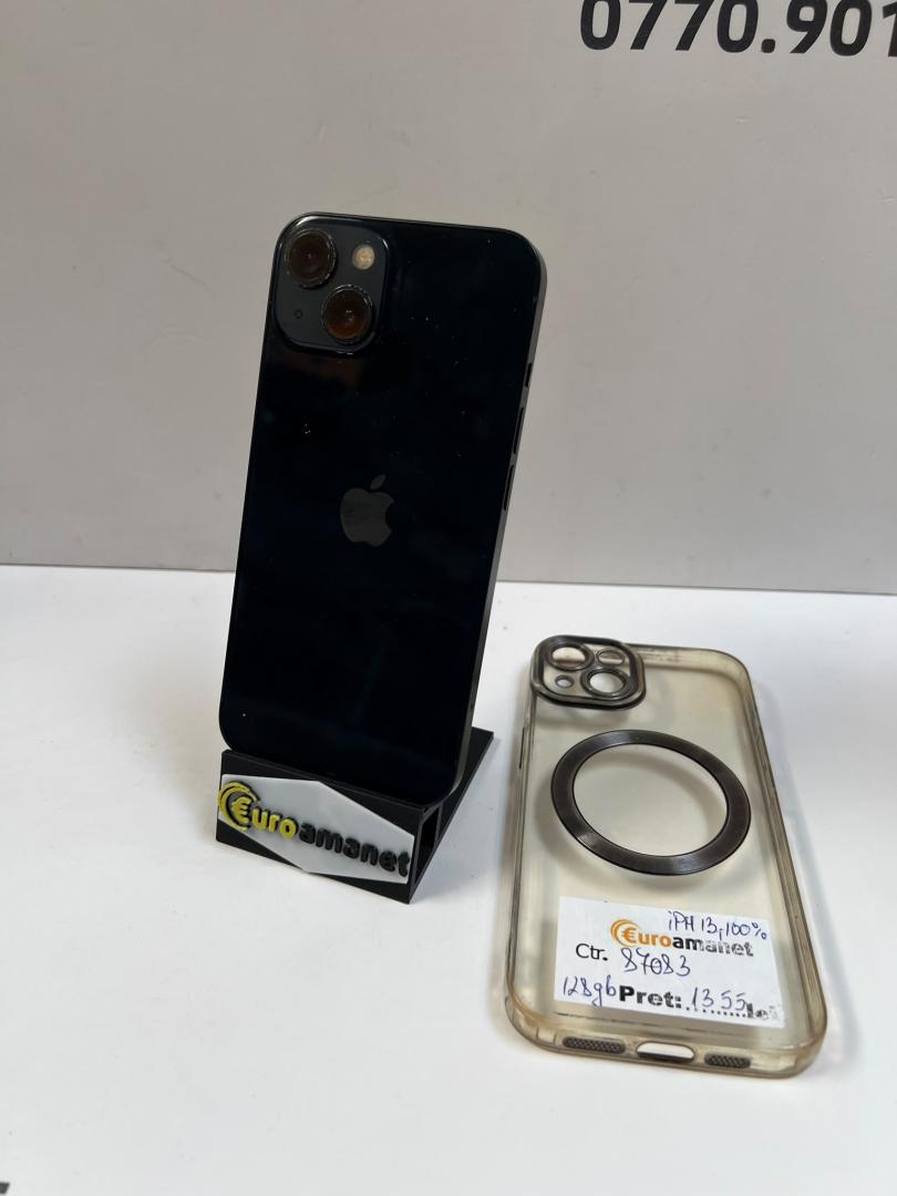 Telefon mobil Apple iPhone 13, 128GB, Baterie 100% image 1