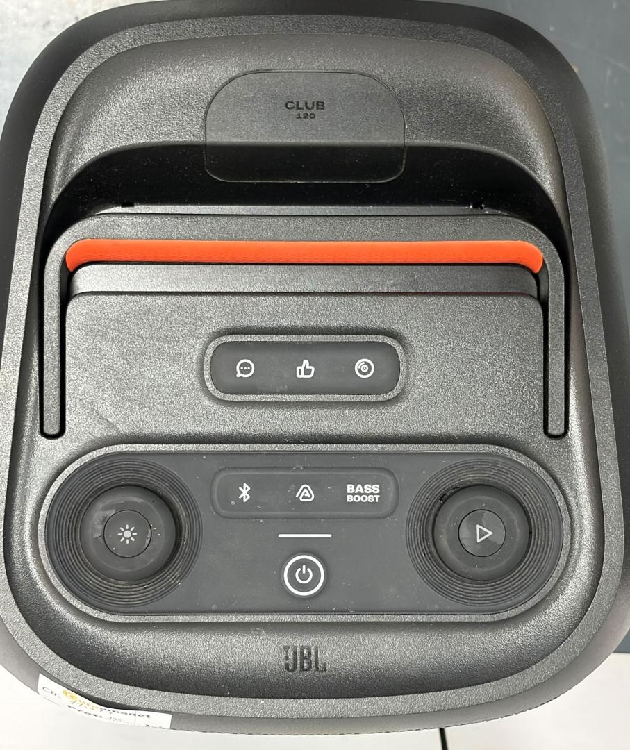 Sistem audio portabil JBL Partybox Club 120, 160W RMS, Baterie detasabila, IPX4, Auracast, AI Sound Boost, Negru image 1