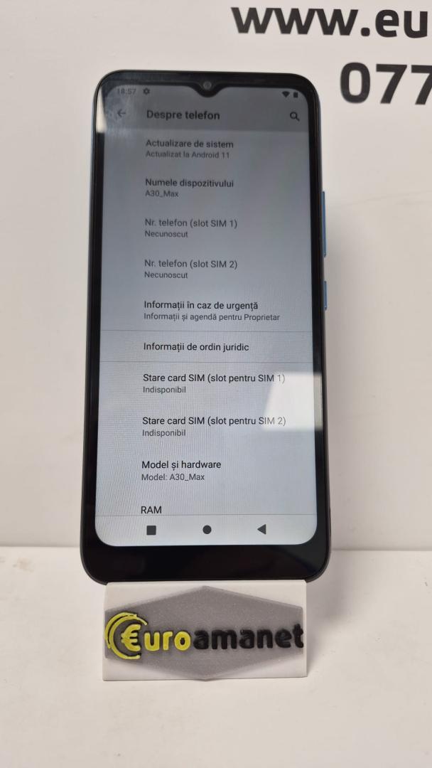 Telefon mobil Allview A30 Max, Dual SIM, 6.53", 1GB RAM, 32GB, 3G, Blue image 3