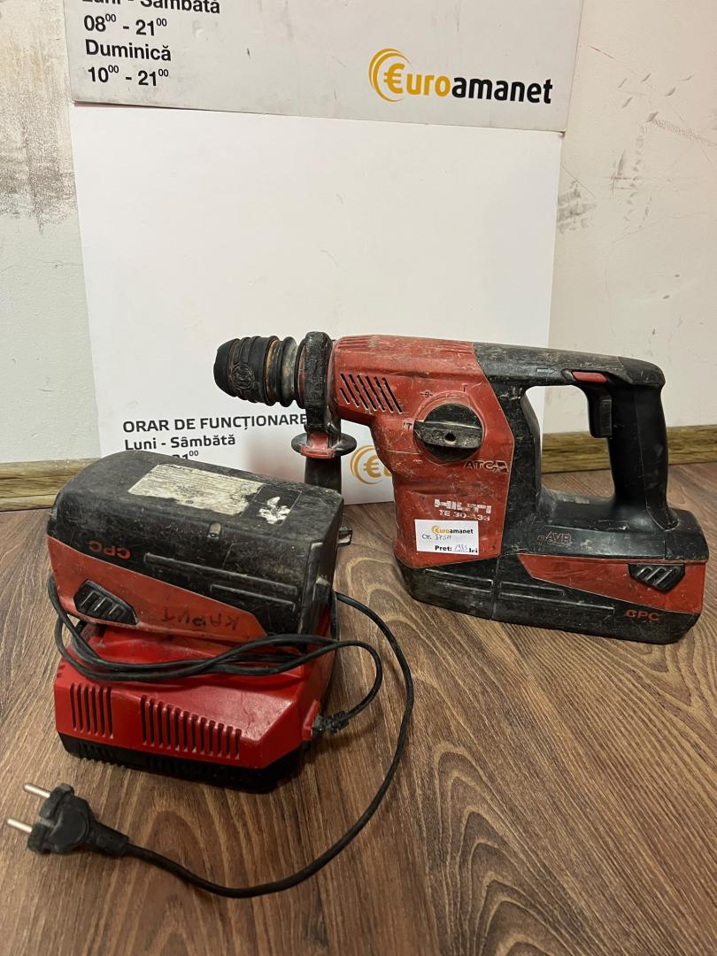 Ciocan rotopercutor SDS plus HILTI TE 30-A36 image 1