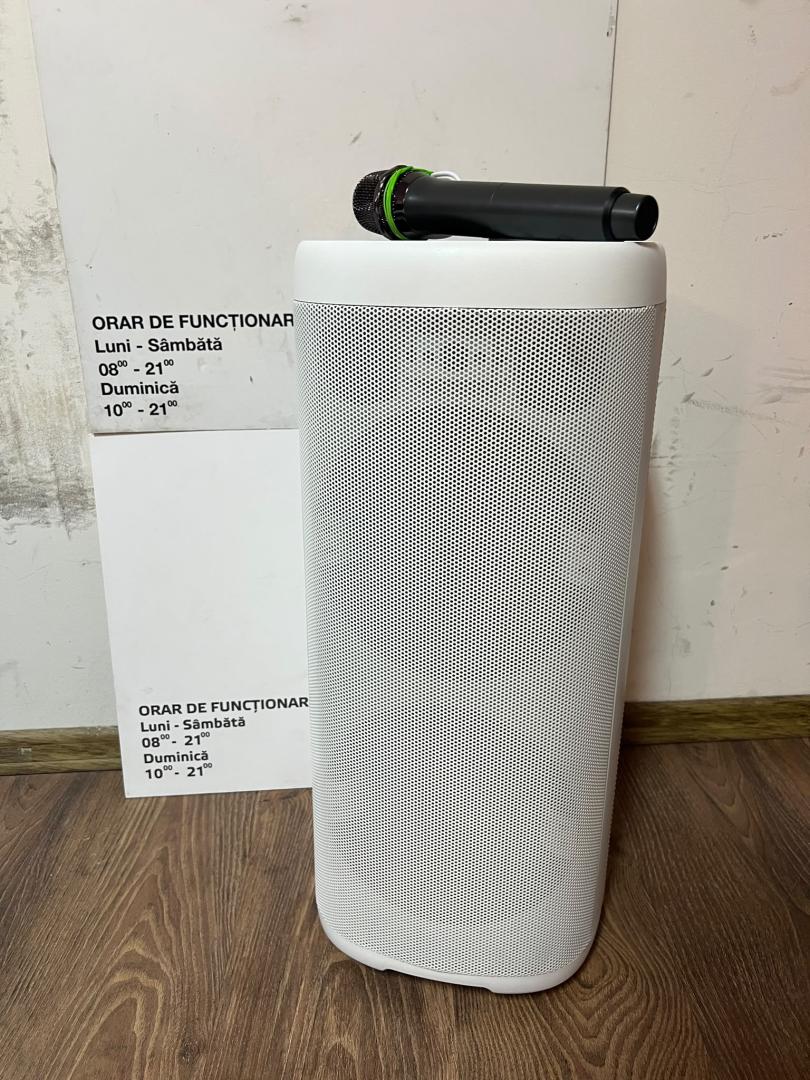 Boxa portabila E-BODA Party 250 Pro, Bluetooth, USB, alb image 2
