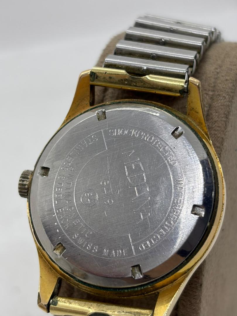 Ceas vintage Medana 17 Jewels Swiss Made image 1