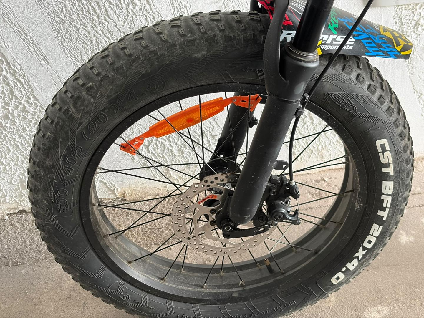 Bicicletă electrică JANSNO X50 20" x 4.0, motor 750W, baterie 48V / 14Ah, viteză maximă 40–45 km/h image 2
