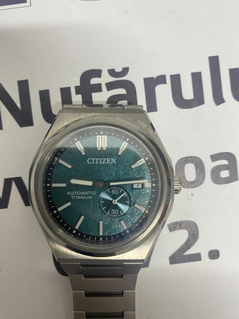 Citizen, Ceas cronograf automatic din titan image 1