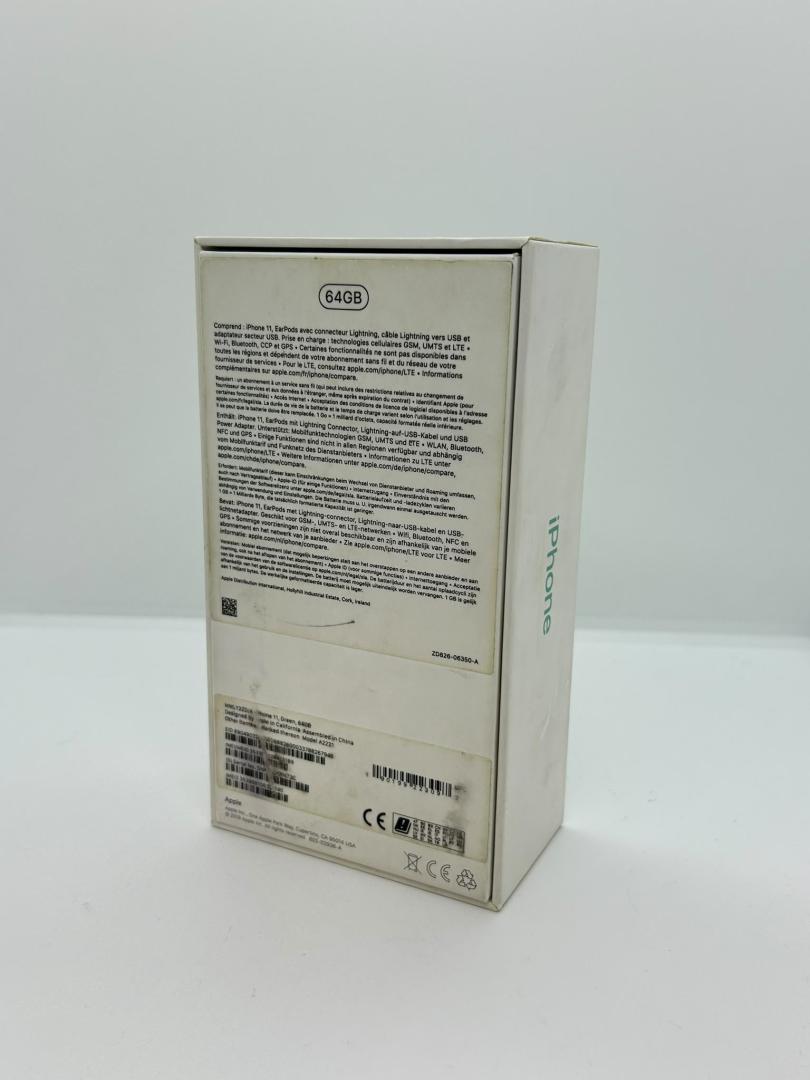 Telefon mobil Apple iPhone 11, 64GB, Green,78% bat. image 1