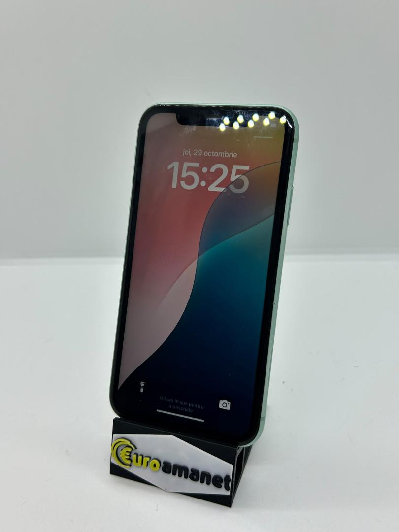 Telefon mobil Apple iPhone 11, 64GB, Green,78% bat. image 3
