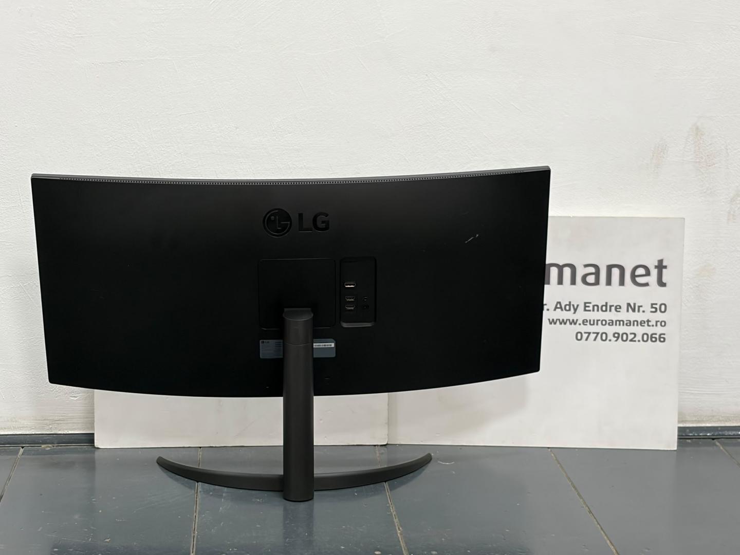Monitor LED Curbat LG UltraWide™ 34WR50QK-B, 34", UWQHD (3440x1440), 100Hz, 5ms (GtG), HDR 10 image 1