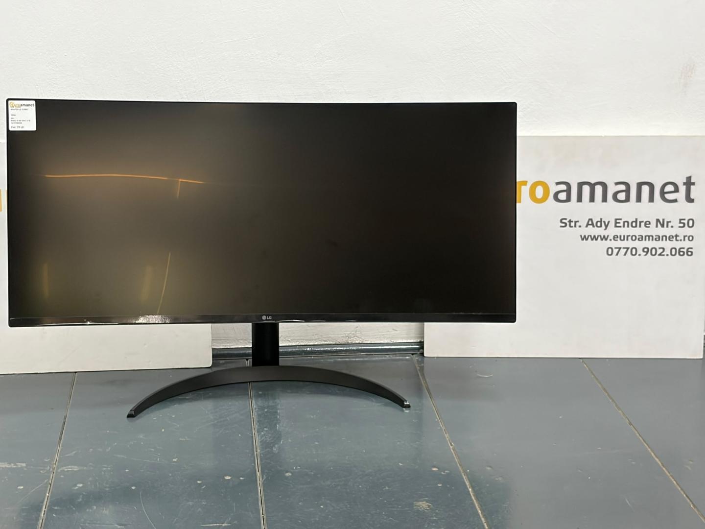 Monitor LED Curbat LG UltraWide™ 34WR50QK-B, 34", UWQHD (3440x1440), 100Hz, 5ms (GtG), HDR 10
