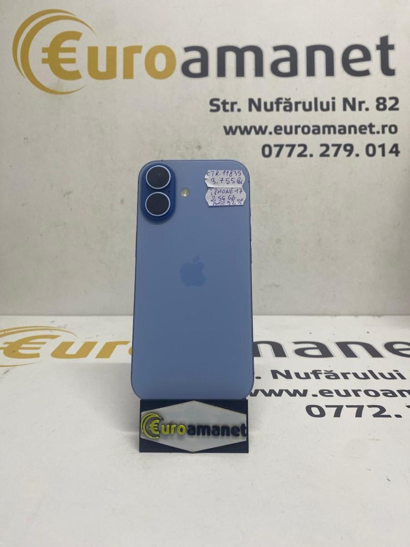 Telefon mobil Apple iPhone 17, 256GB, baterie 93% image 1
