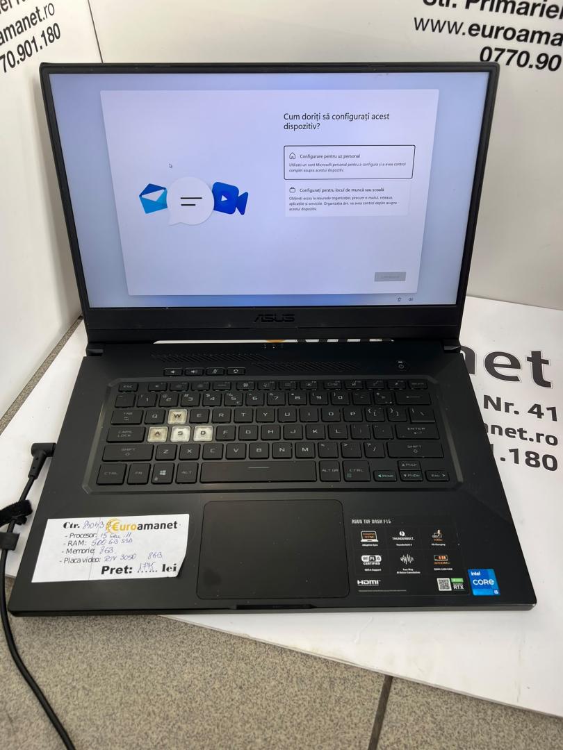 Laptop Gaming ASUS TUF Dash F15 FX516P image 1