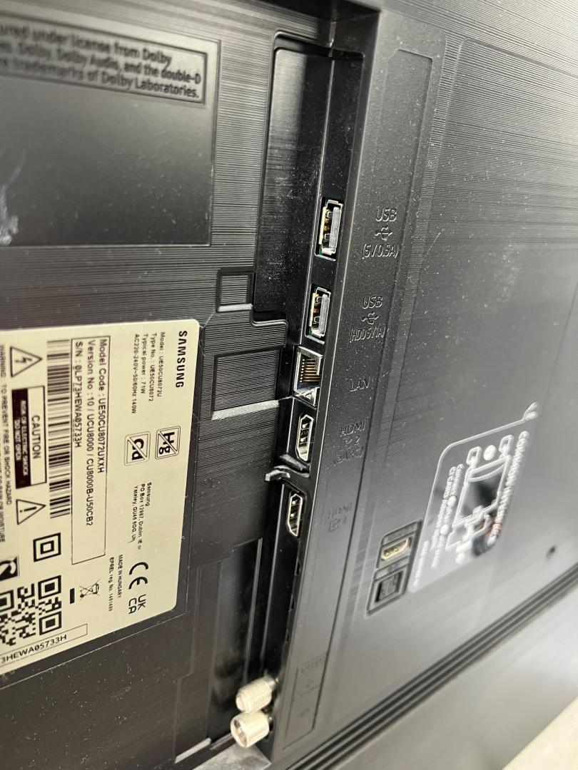 TV Samsung Smart UE50CU8072U 127 cm image 3
