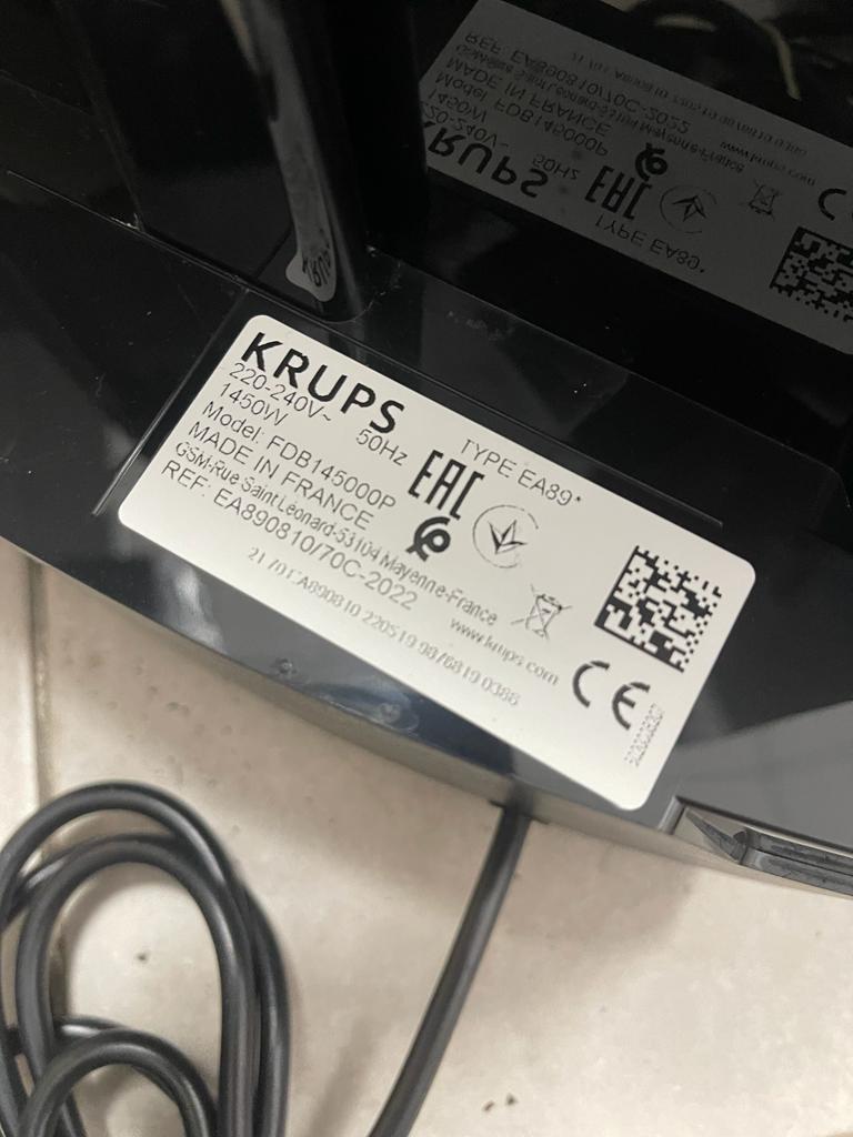 Espressor automat KRUPS Evidence EA890810, 2.5l, 1450W, 15 bar, negru image 4