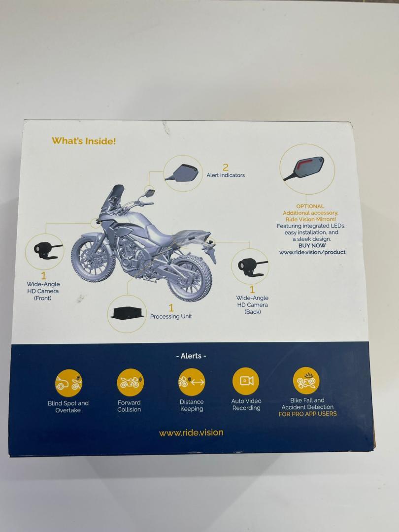 Senzori de siguranta pentru motocicleta Ride Vision 2 image 1