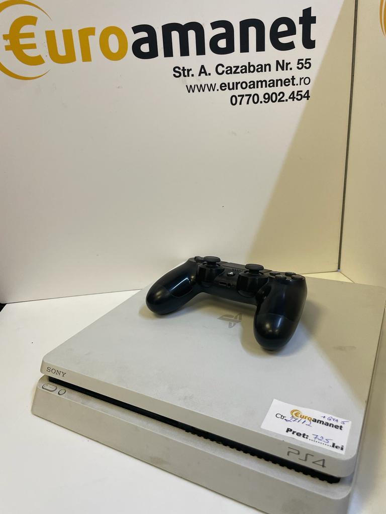Consola Sony Playstation 4 Slim (PS4), 500 GB, Alb