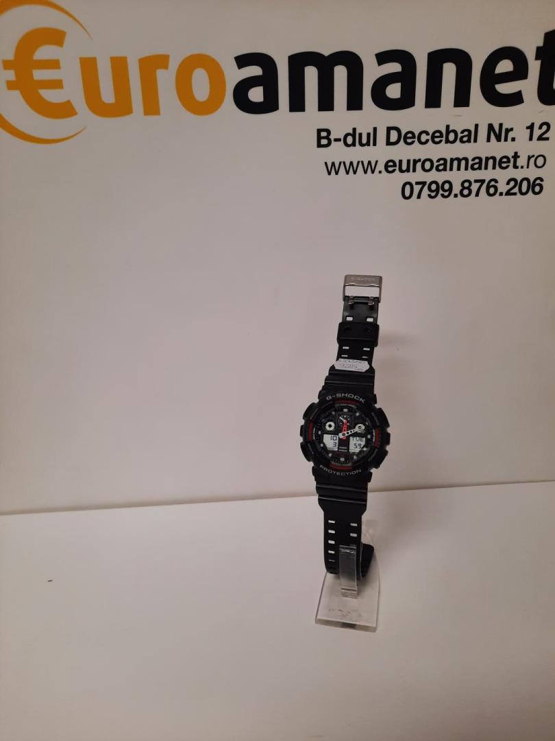 Ceas cronograf barbatesc, Casio 5081, Negru image 6