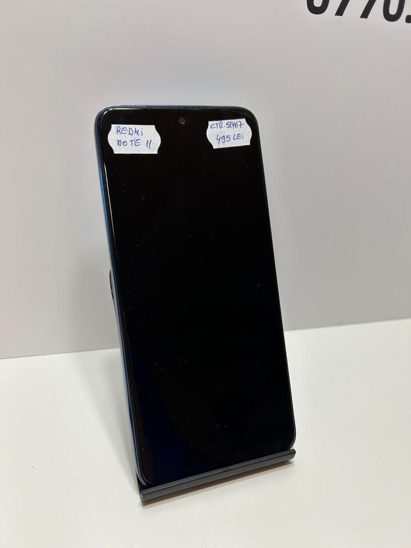 Telefon mobil Xiaomi Redmi Note 11, 4GB RAM, 64GB, Twilight Blue image 2