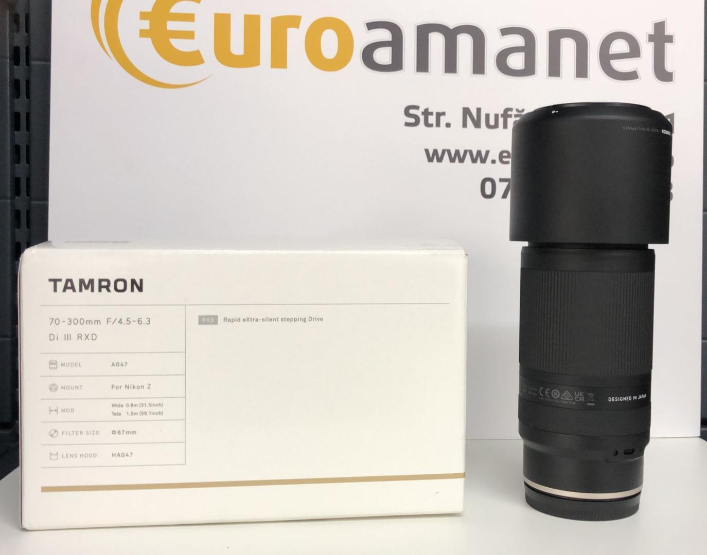 Obiectiv Tamron 70-300mm F4.5-6.3 Di III RXD  HA047 Zoom image 2
