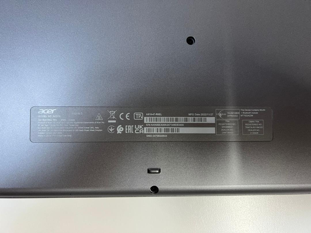 Laptop Acer Aspire 5 N22C6 Ryzen 7 image 3