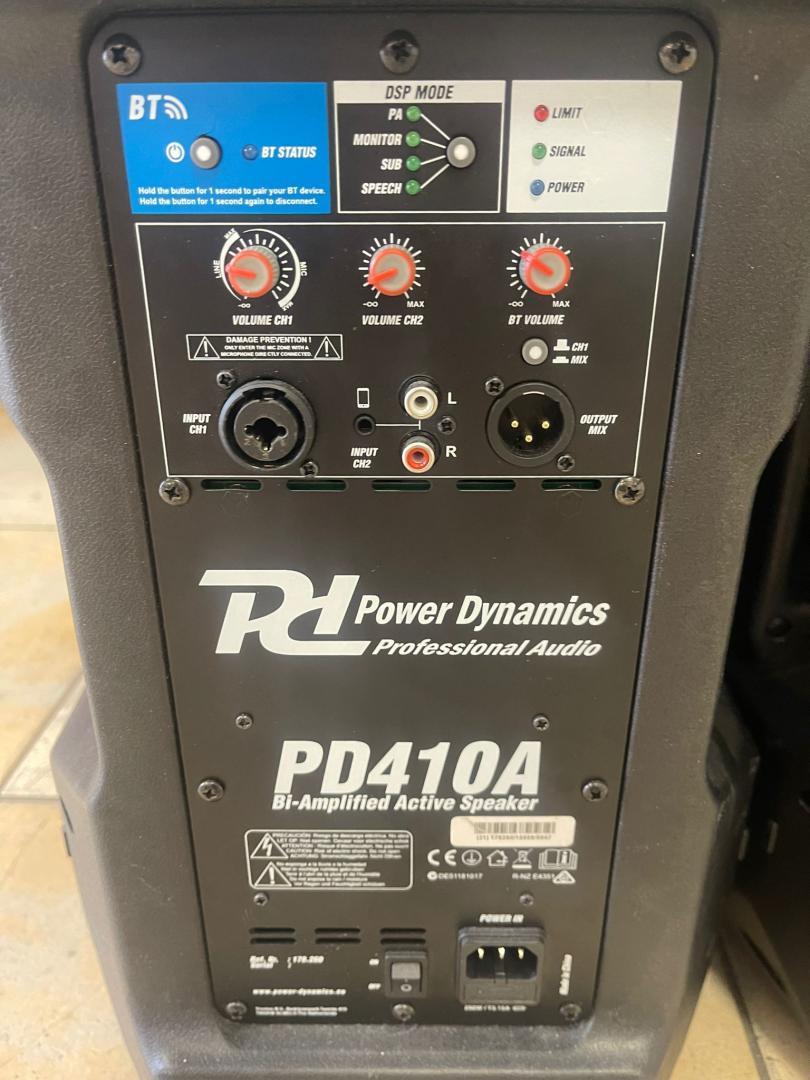 Power Dynamics PD410A 200W RMS pret per bucata image 2