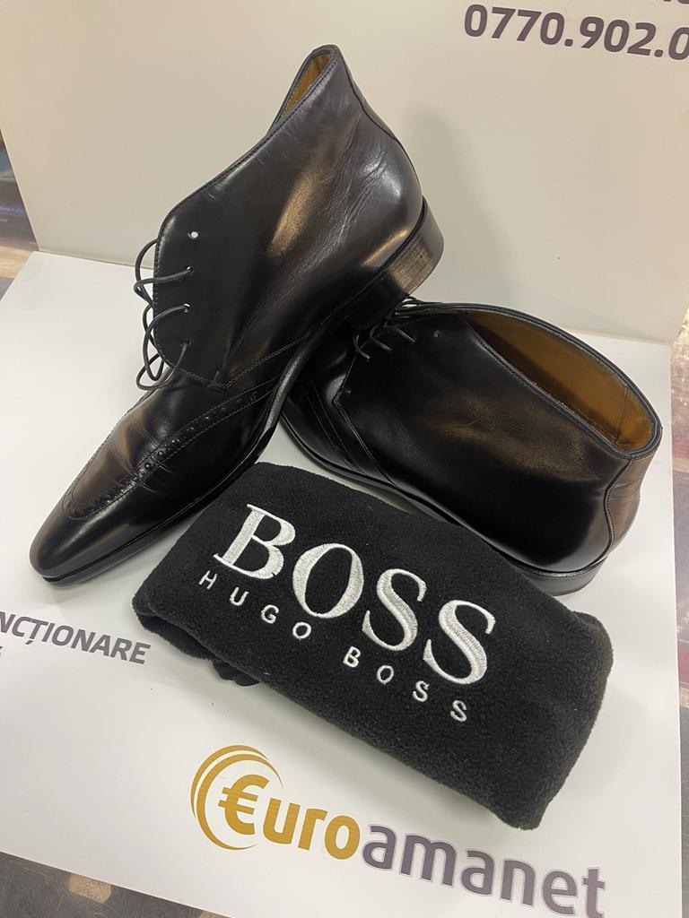 Pantofi Hugo Boss Selection numarul 42 Negru image 1