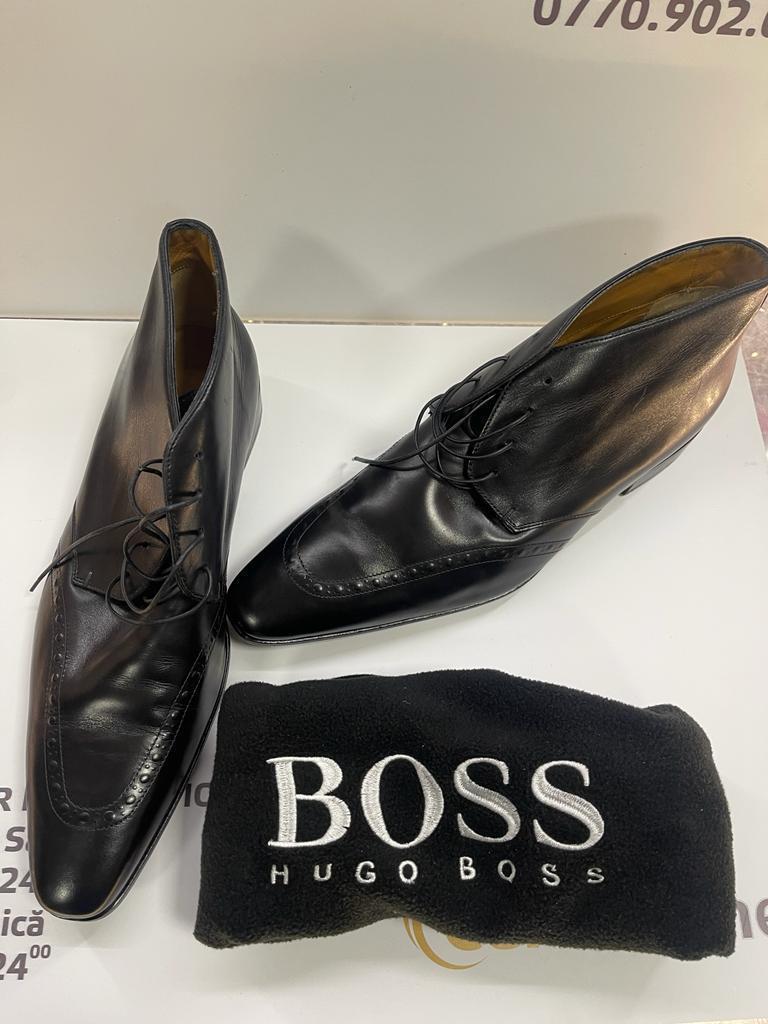 Pantofi Hugo Boss Selection numarul 42 Negru image 2
