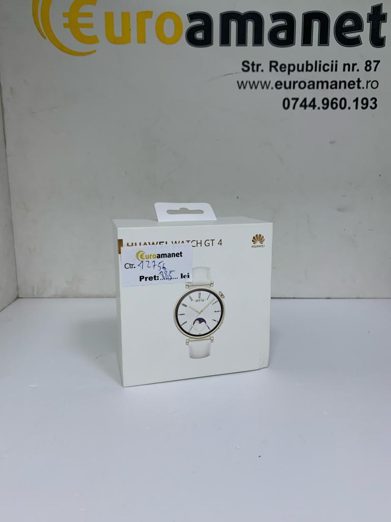 Smartwatch Huawei Watch GT 4, White Leather