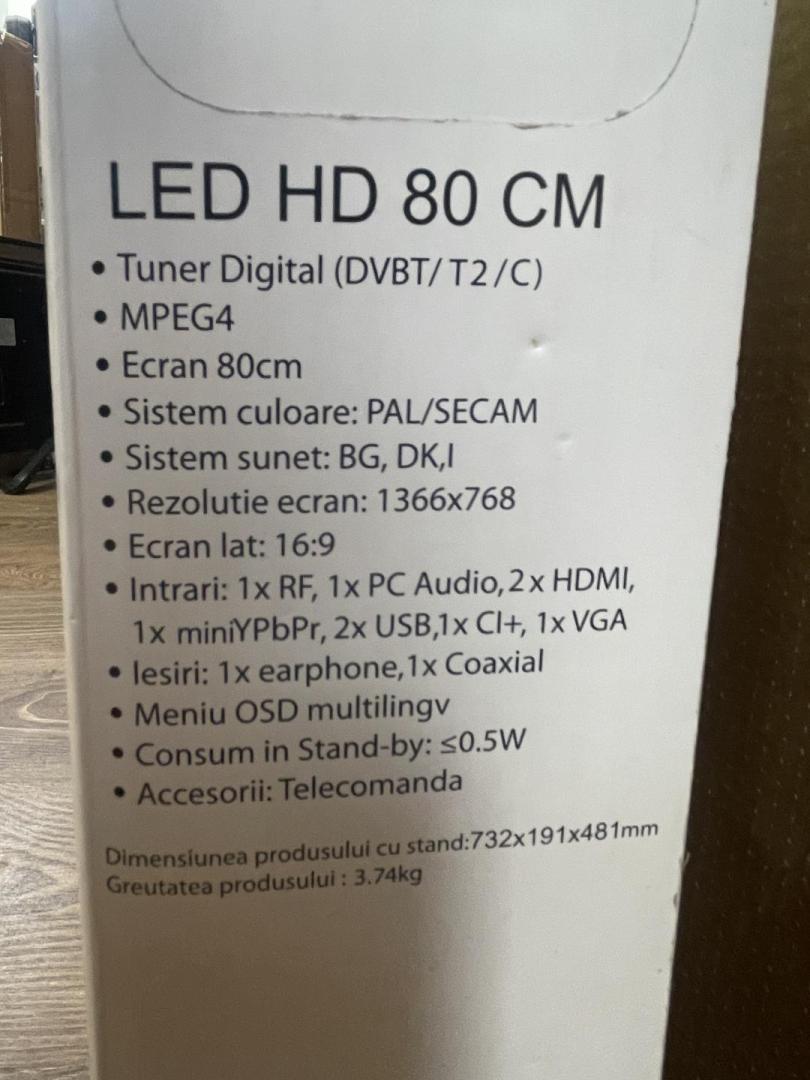 Televizor LED NEI 32NE4000, 80cm HD image 2