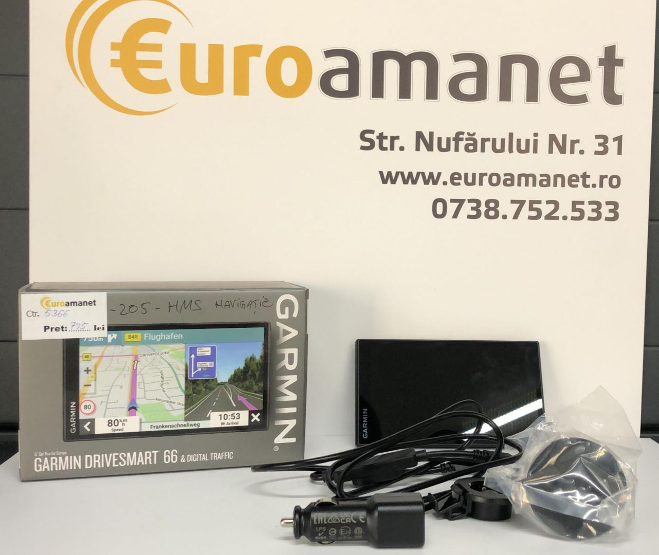 Sistem de navigatie Garmin DriveSmart 66 EU MT-D, GPS , ecran 6", Wi-Fi, Bluetooth