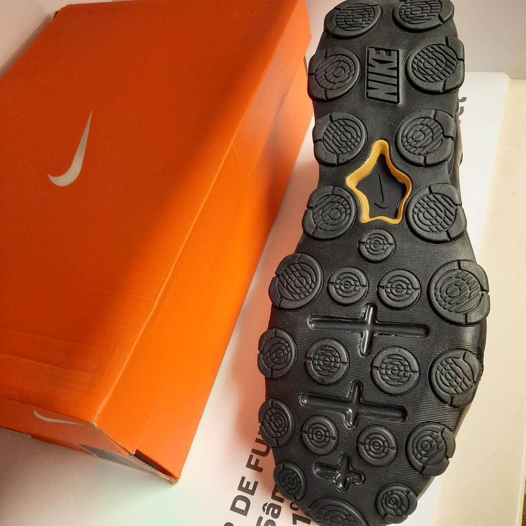 Nike, Pantofi de piele, pentru antrenament Reax 8, Negru, marime 47.5 image 3