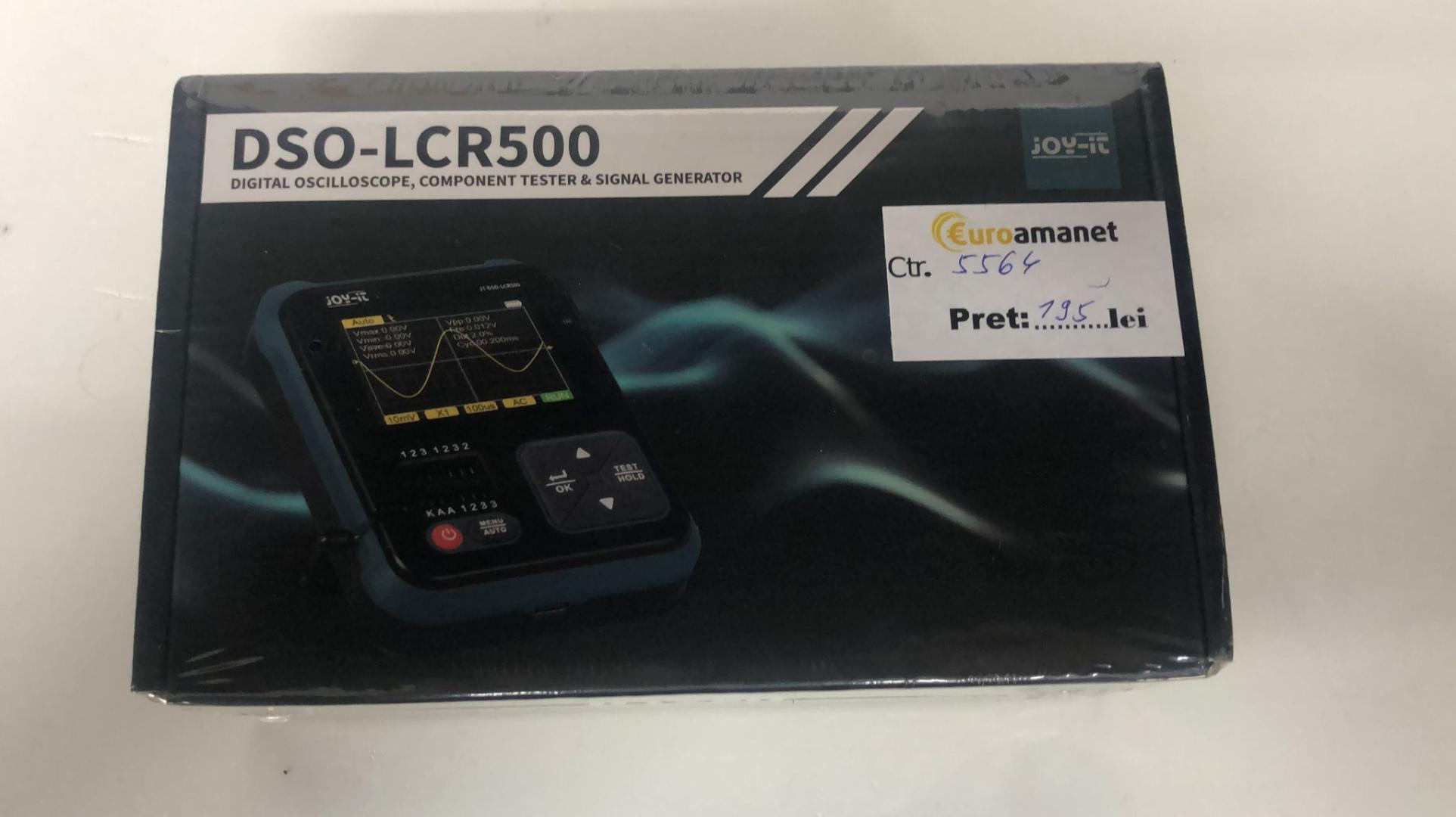 Osciloscop digital portabil Joy-IT DSO-LCR500 image 1