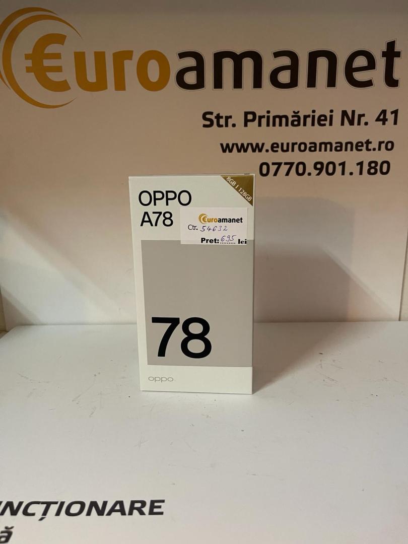 OPPO A78, Dual SIM, 128GB, 8GB RAM
