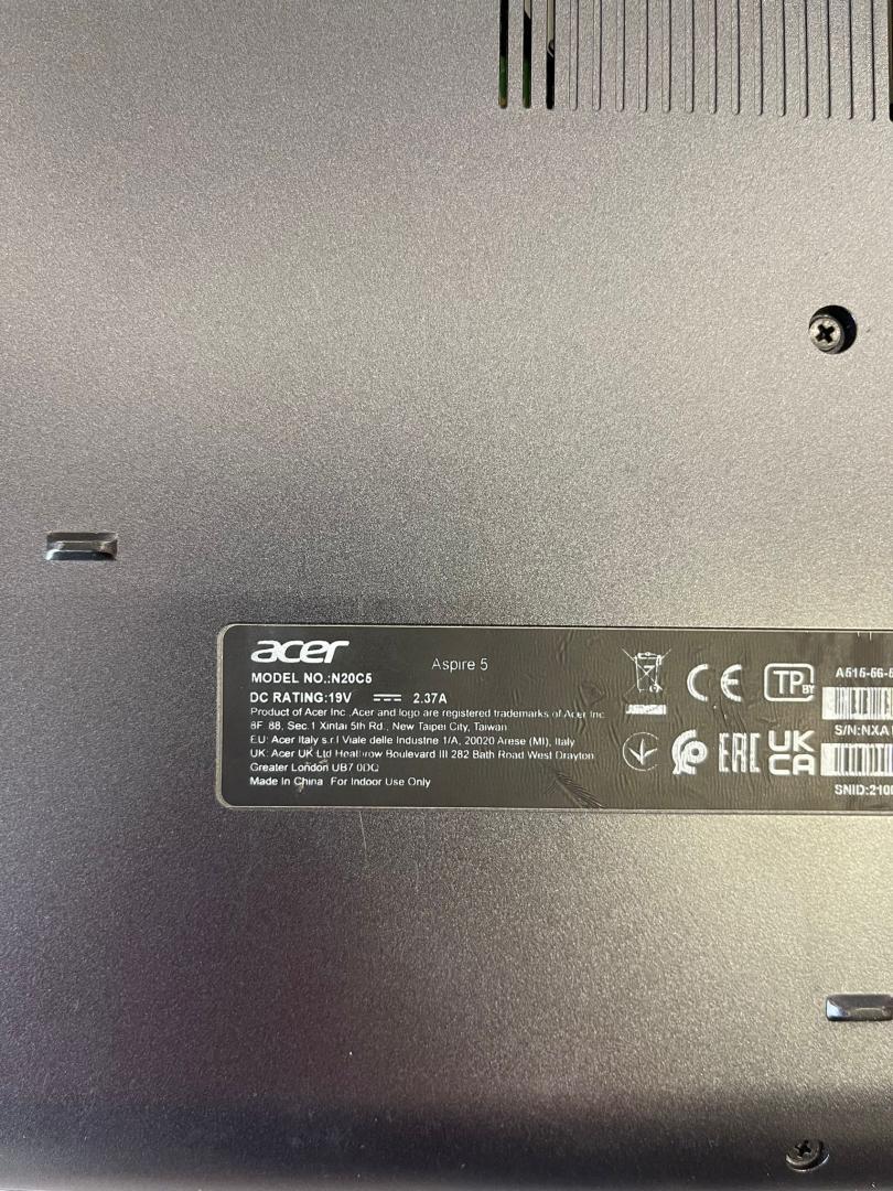 Acer Aspire 5 15.6" Full HD 11th Gen i5-1135G7 8GB DDR4, 256GB SSD image 3