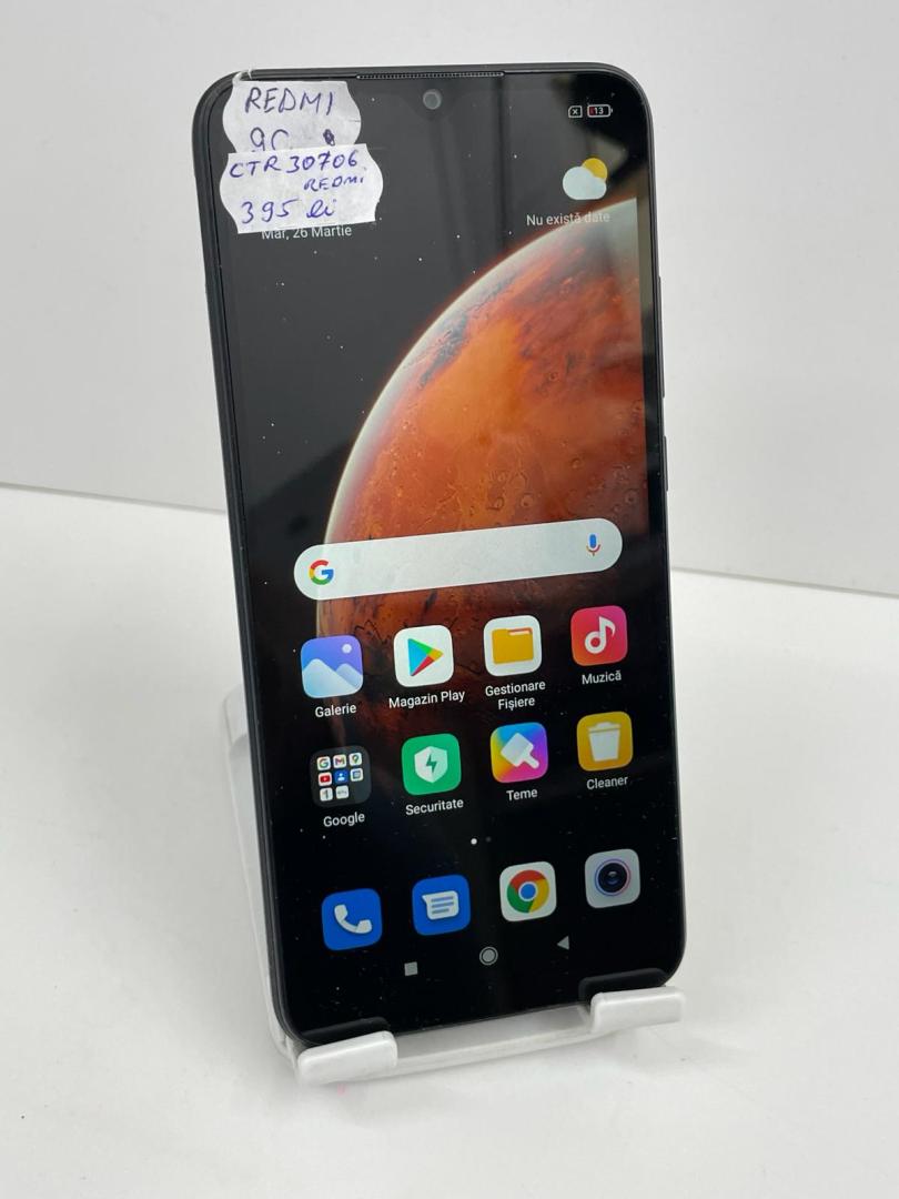 Telefon mobil Xiaomi Redmi 9C NFC, Dual SIM, 32GB, 4G, Midnight Gray image 3