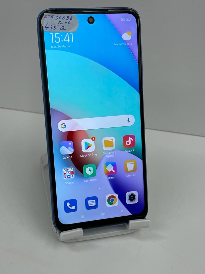 Telefon mobil Xiaomi Redmi 10, Dual SIM, 64GB, 4G, Sea Blue image 4