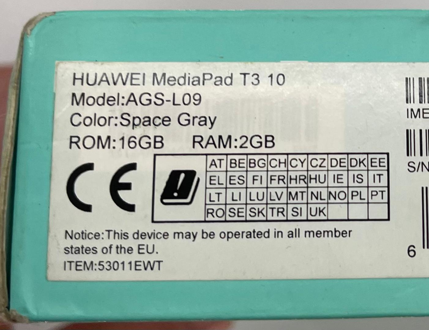 Tableta Huawei MediaPad T3 10, 9.6", Quad Core image 1