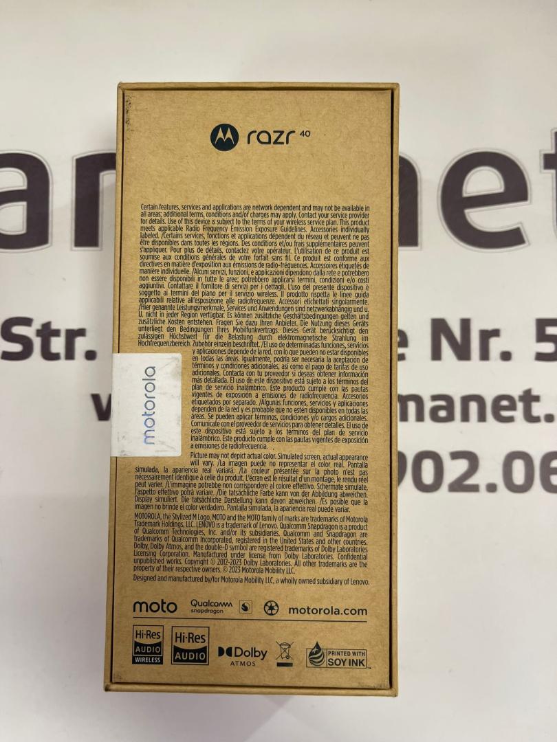 Motorola Razr 40, Dual SIM, 8GB RAM, 256GB, 5G Neactivat image 1