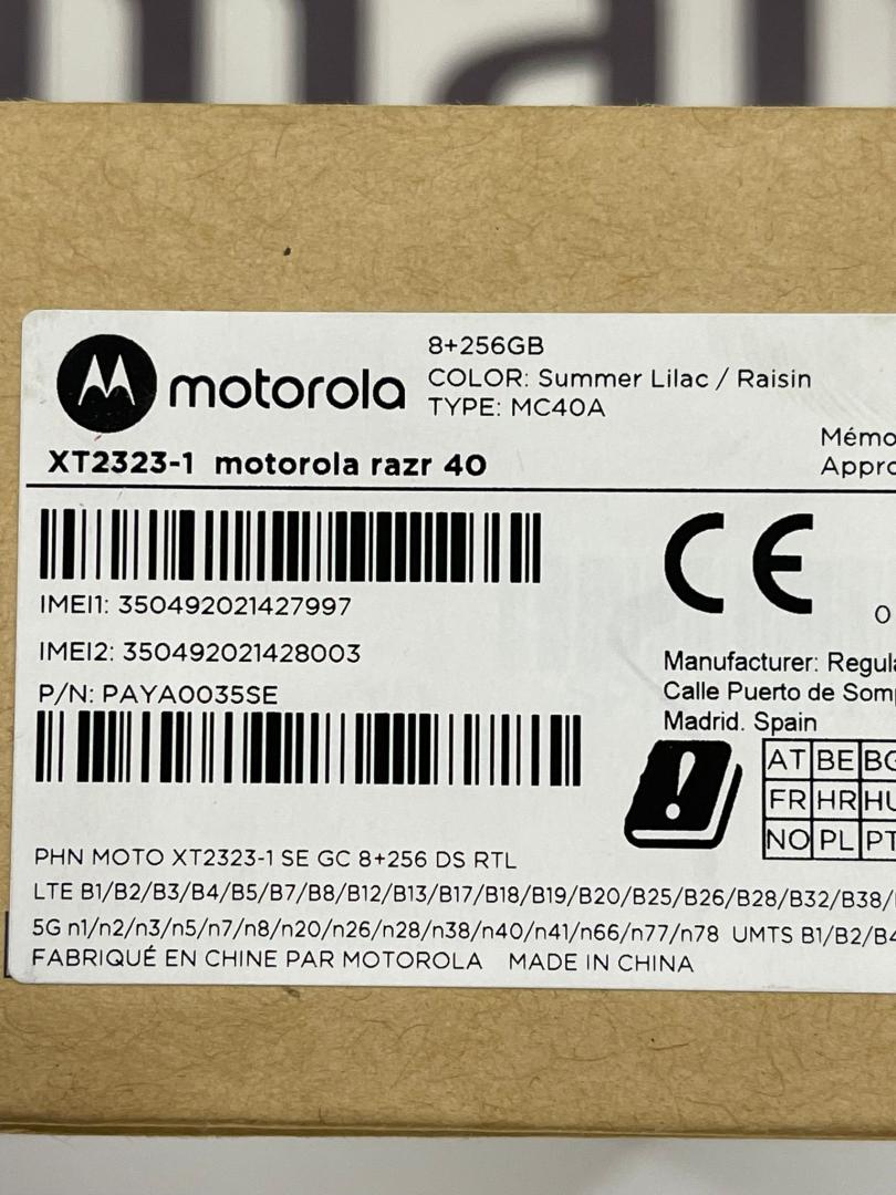 Motorola Razr 40, Dual SIM, 8GB RAM, 256GB, 5G Neactivat image 2