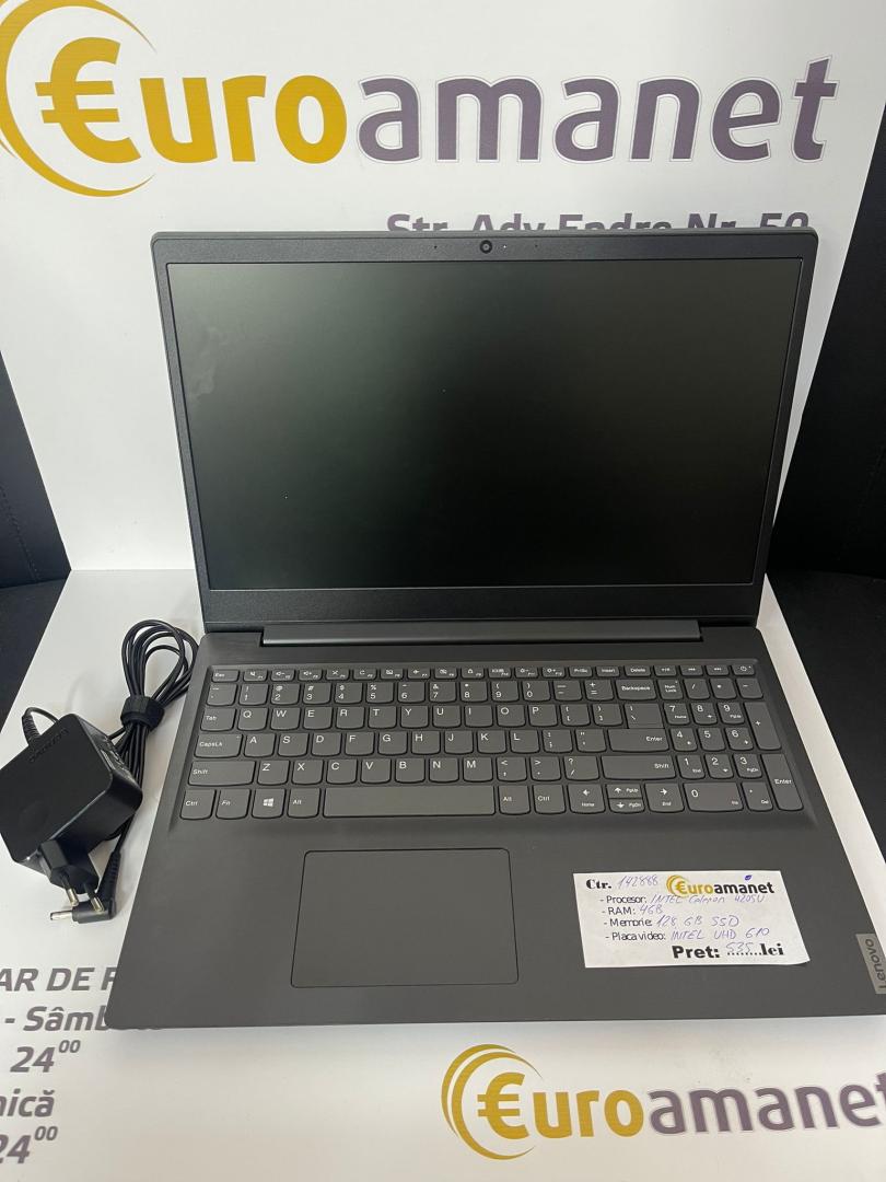 Laptop Lenovo Intel Celeron 4205U 4GB RAM 128GB SSD