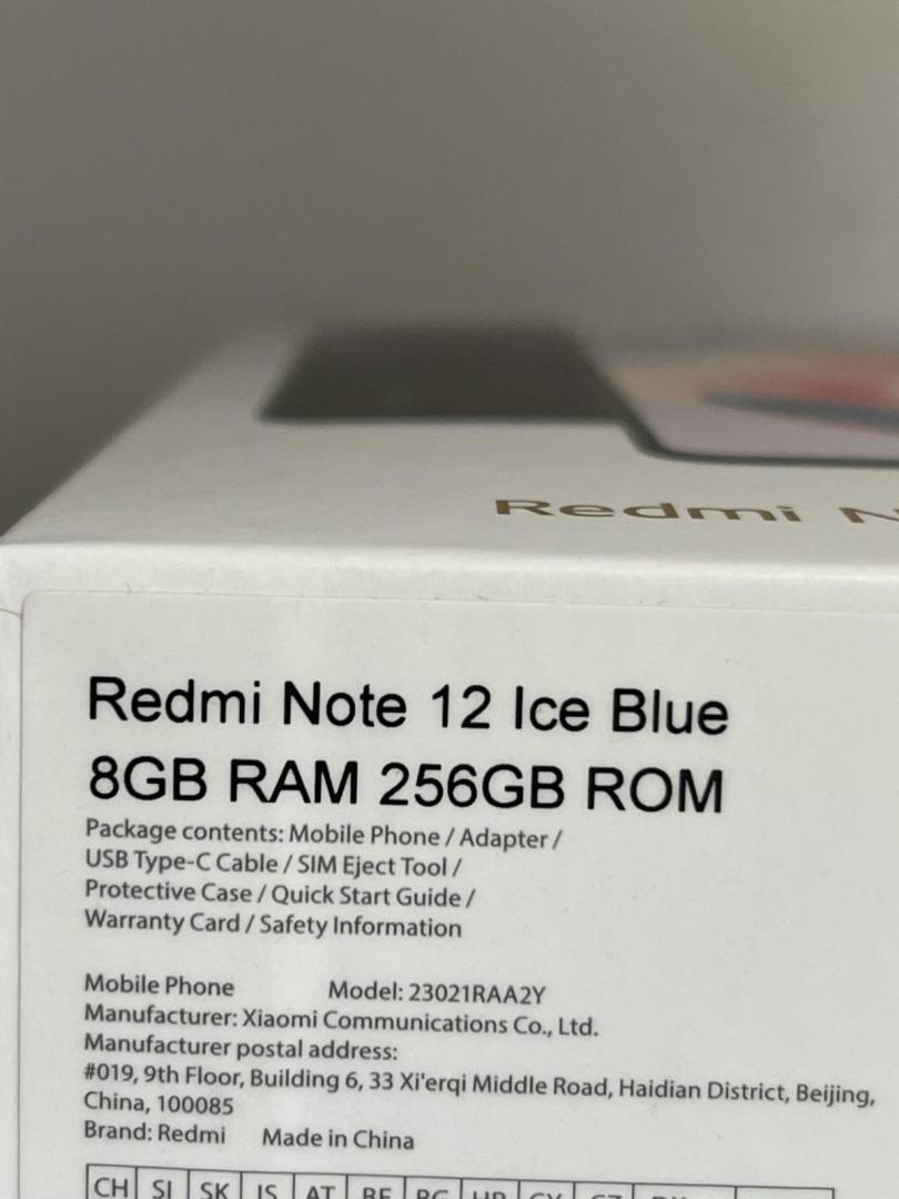 Xiaomi Redmi Note 12, 8GB RAM, 256GB image 3