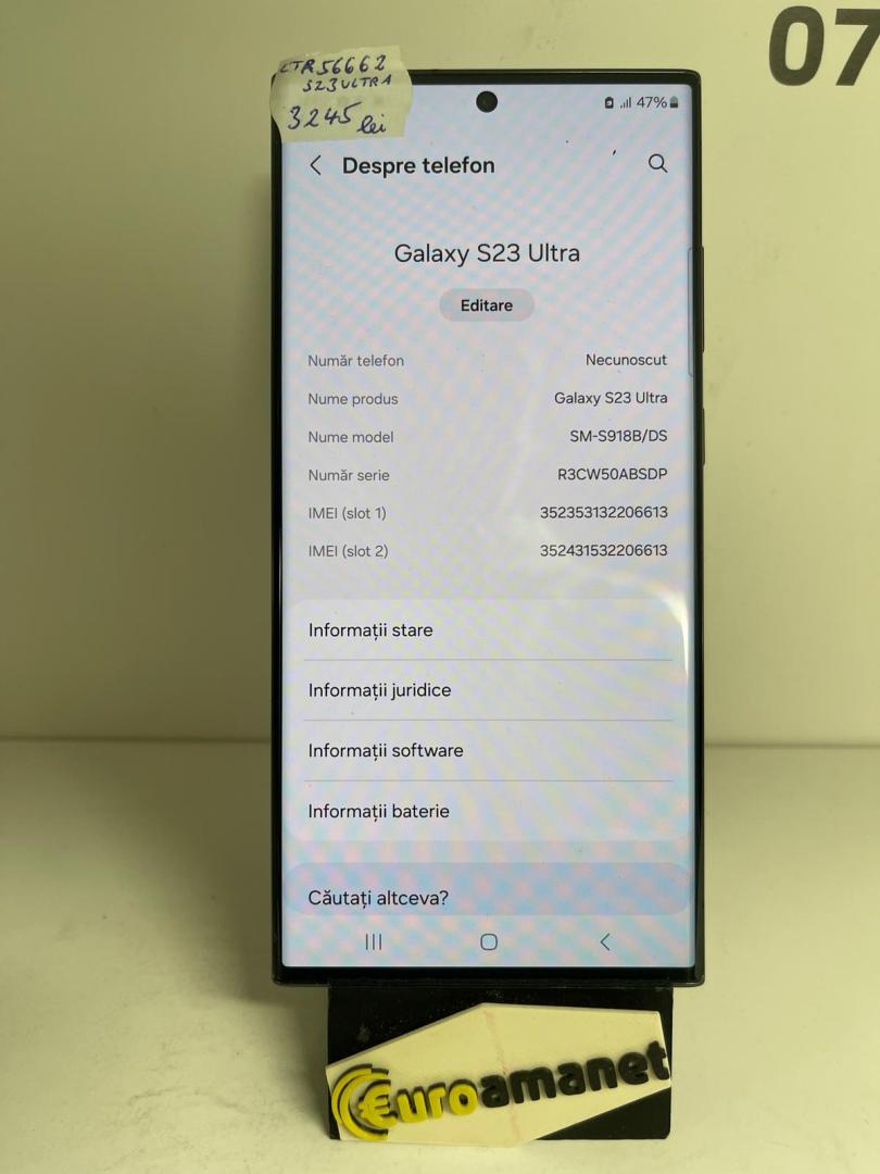 Samsung Galaxy S23 Ultra, Dual SIM, 8GB RAM, 256GB image 2