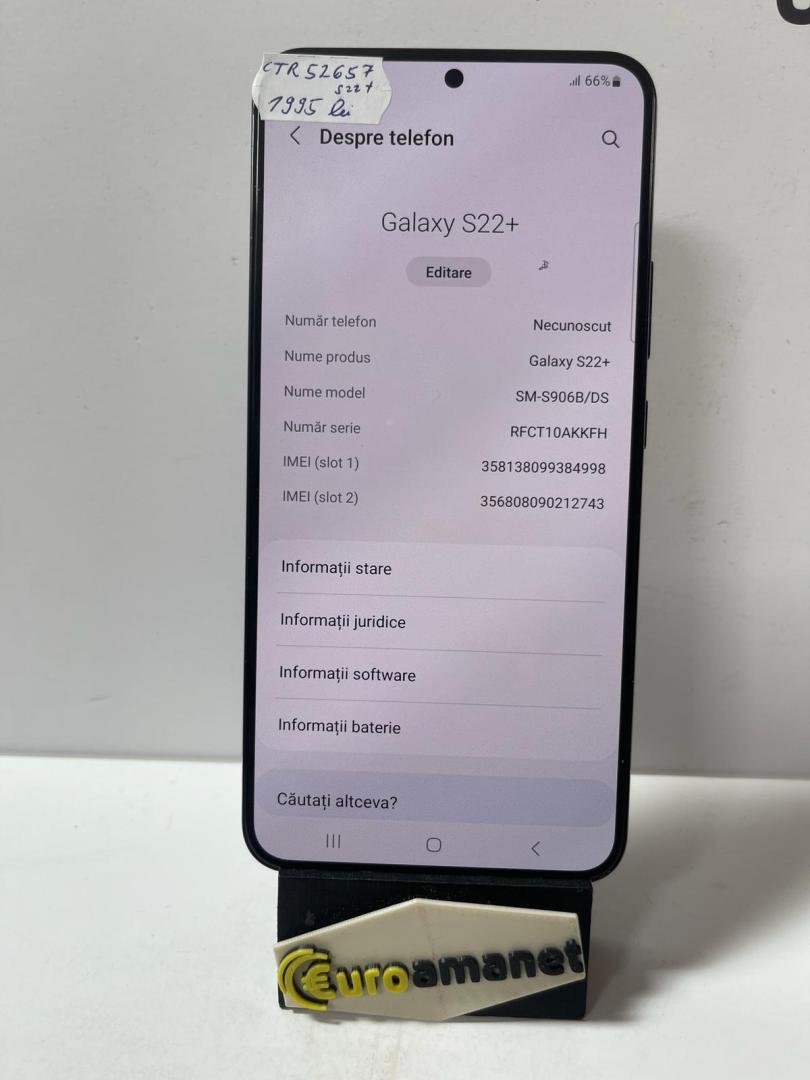 Samsung Galaxy S22 Plus, Dual SIM, 128GB, 8GB RAM image 2