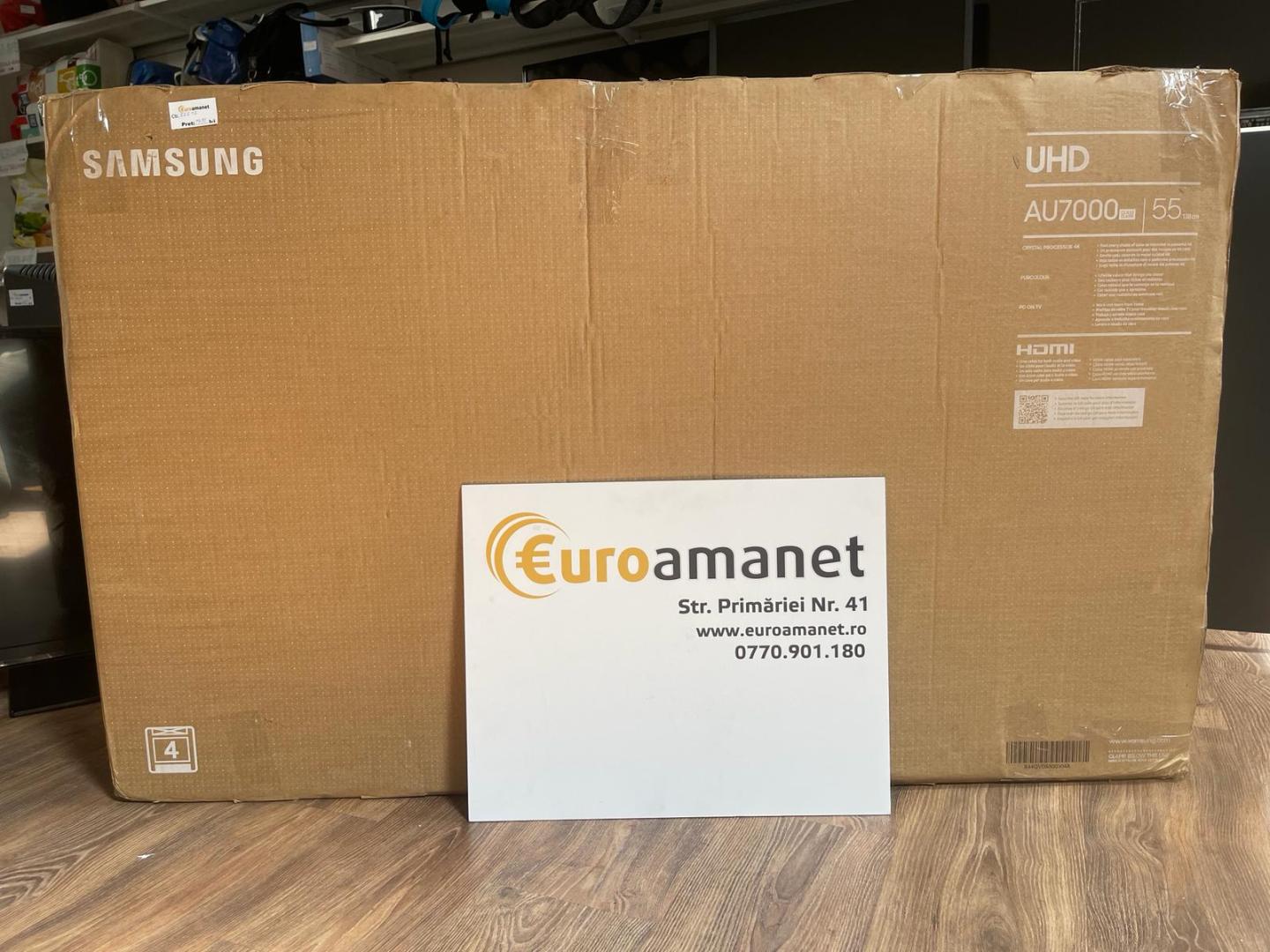 Televizor SAMSUNG LED 55CU7172, 138 cm, Smart, 4K Ultra HD