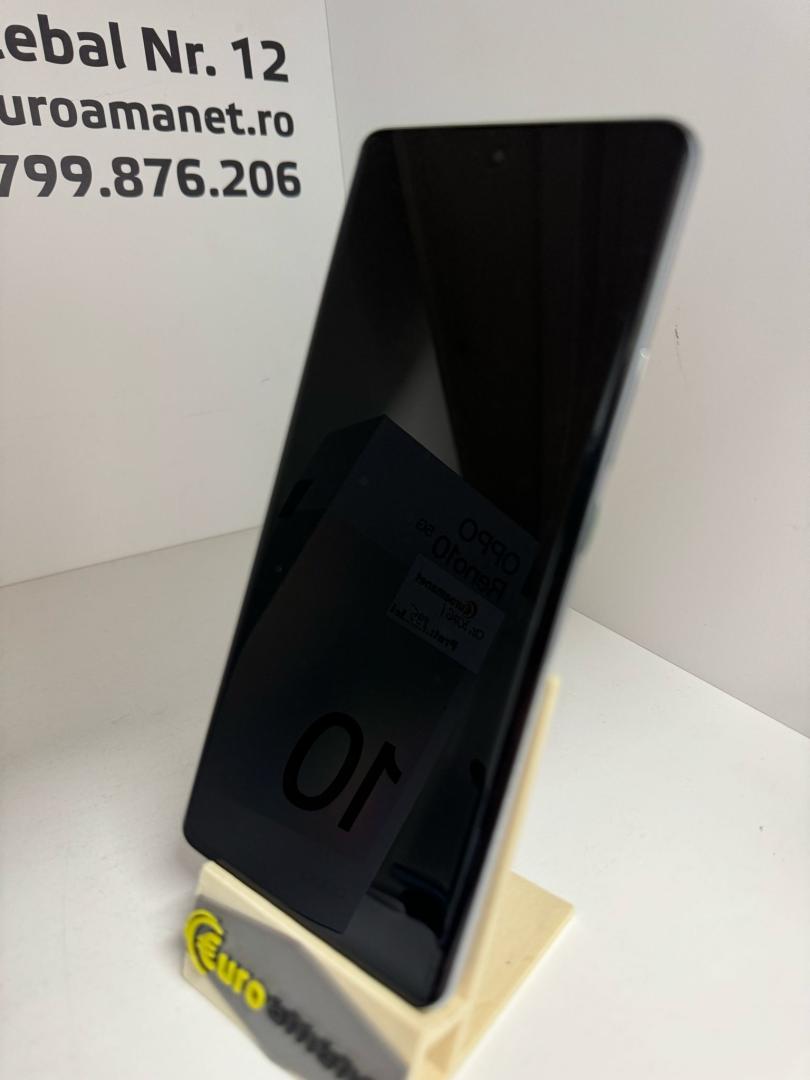 Telefon mobil Oppo Reno10, Dual SIM, 256GB, 8GB RAM, 5G, Silvery Grey image 3
