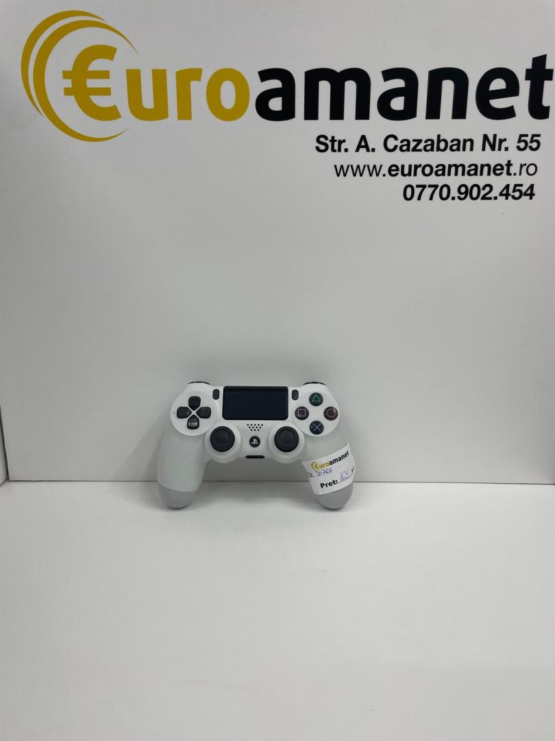 Controller Sony DualShock 4 v2 pentru PlayStation 4 (PS4), Alb