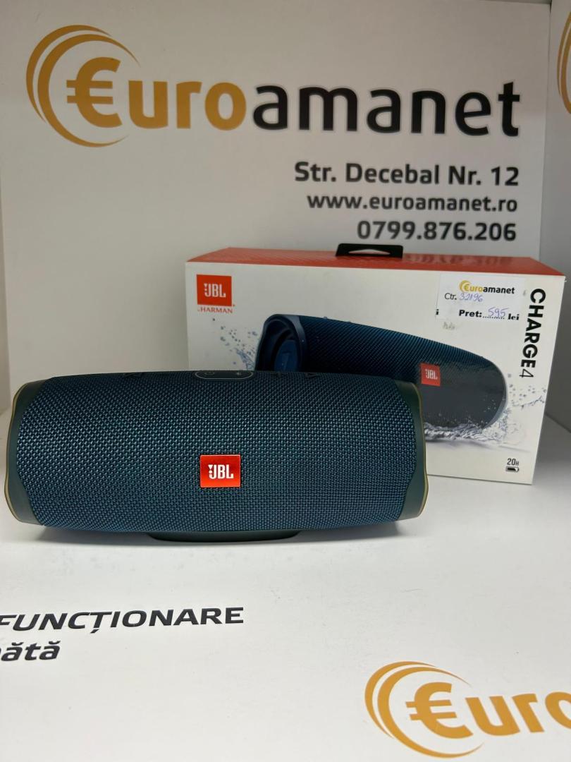 Boxa portabila JBL CHARGE4, BASS Radiator, Bluetooth EuroAmanet ...