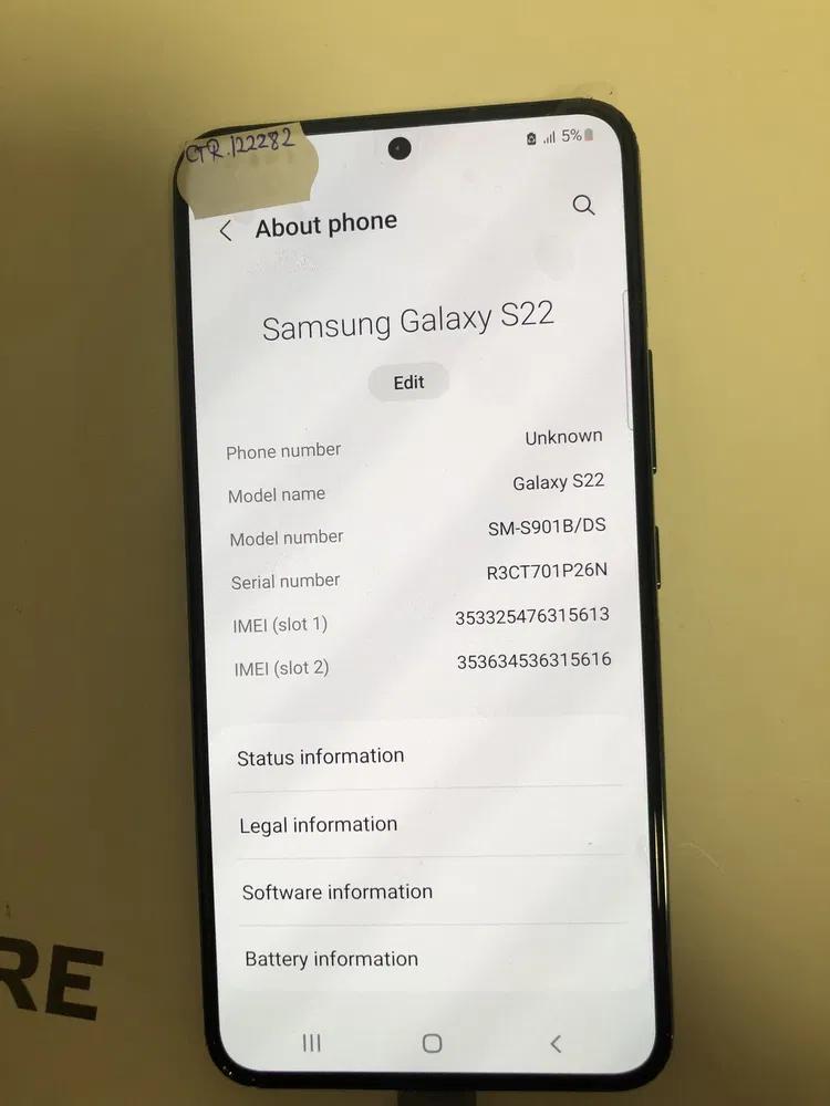 Samsung Galaxy S22 128GB Green image 5