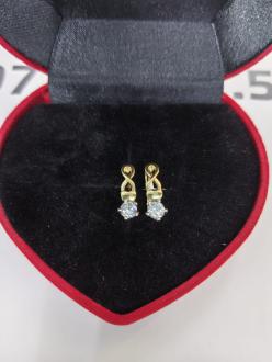 Cercei Aur 14kt ,2.99 gr ,(cod produs:9676)