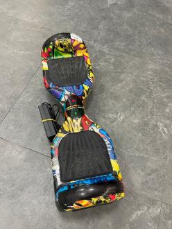 Hoverboard, max. 100 kg, Lumini LED, Bluetooth, Roti 8.5 inch, Multicolor