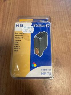 Cartus cerneala pentru imprimanta, Pelikan, H15, HP Deskjet, Multicolor